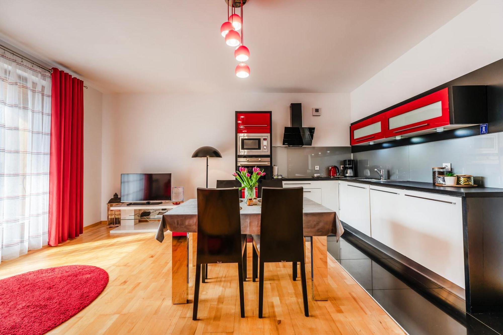 Neapol Parking Gratis Moxy Te&Am Cracow Appartement Krakau Buitenkant foto